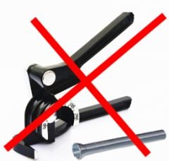 Bakır Boru Bükme Aparatı 4'lü set