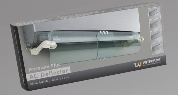 Witforms - Split Tipi Klima Hava Yönlendirme Aparatı - Premium Plus - Koli (12 adet)