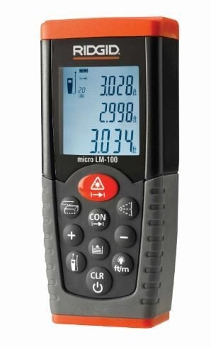Ridgid LM - 100 Lazer Mesafe Ölçer