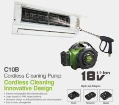 Wipcool Kablosuz Temizleme Makinası C10B (Batarya hariç)