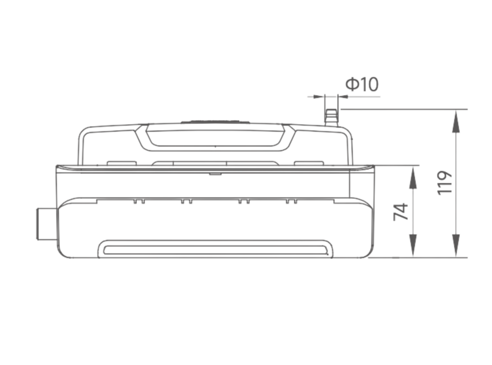 Wipcool P380 -  Tank Tipi Drenaj Pompası
