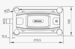 Wipcool P380 -  Tank Tipi Drenaj Pompası