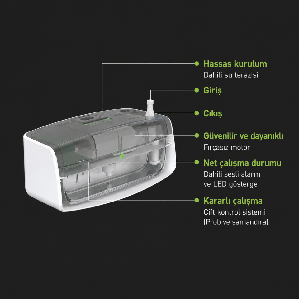 Wipcool P18 -  Duvara Montajlı Drenaj Pompası