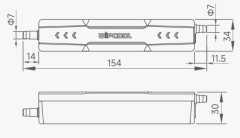 Wipcool P12 -  Slim Drenaj Pompası