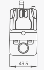 Wipcool P12C -  Köşeli Drenaj Pompası