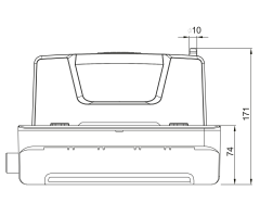 Wipcool P180 -  Tank Tipi Drenaj Pompası