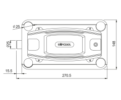 Wipcool P180 -  Tank Tipi Drenaj Pompası