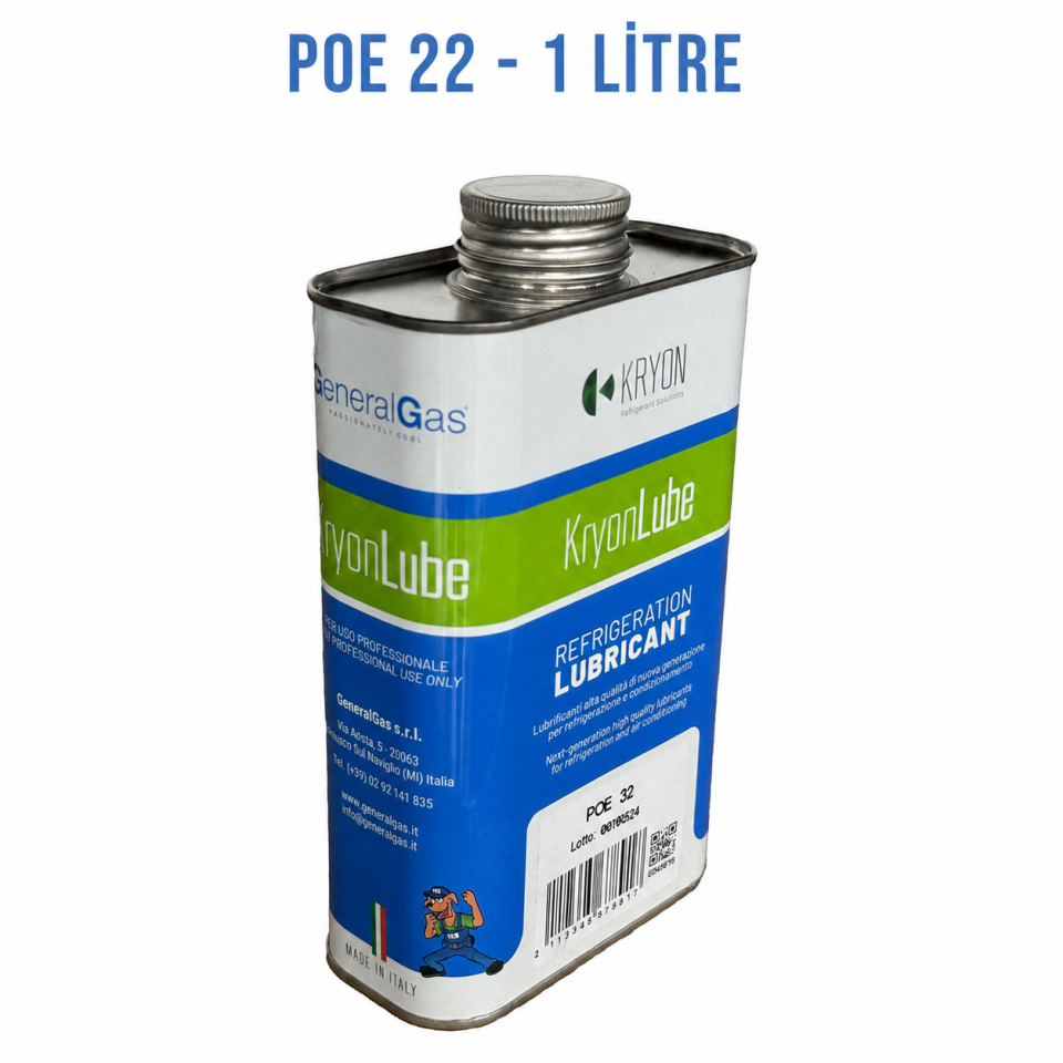 KryonLube POE32 Sentetik Kompresör Yağı