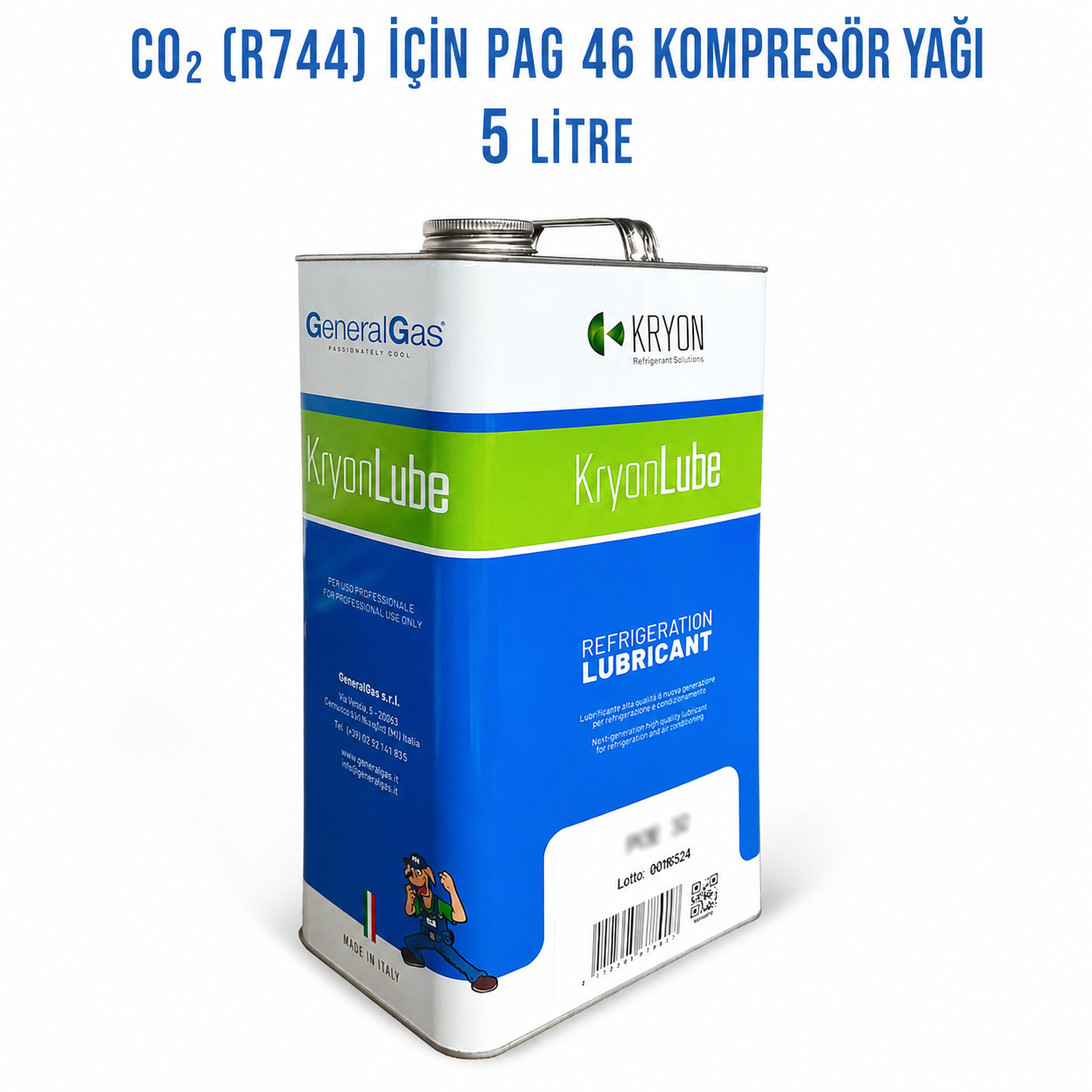KryonLube PAG 46 CO₂ (R744) Kompresör Yağı