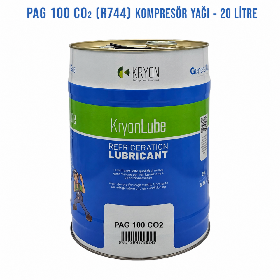 KryonLube PAG 100 CO₂ (R744) Kompresör Yağı