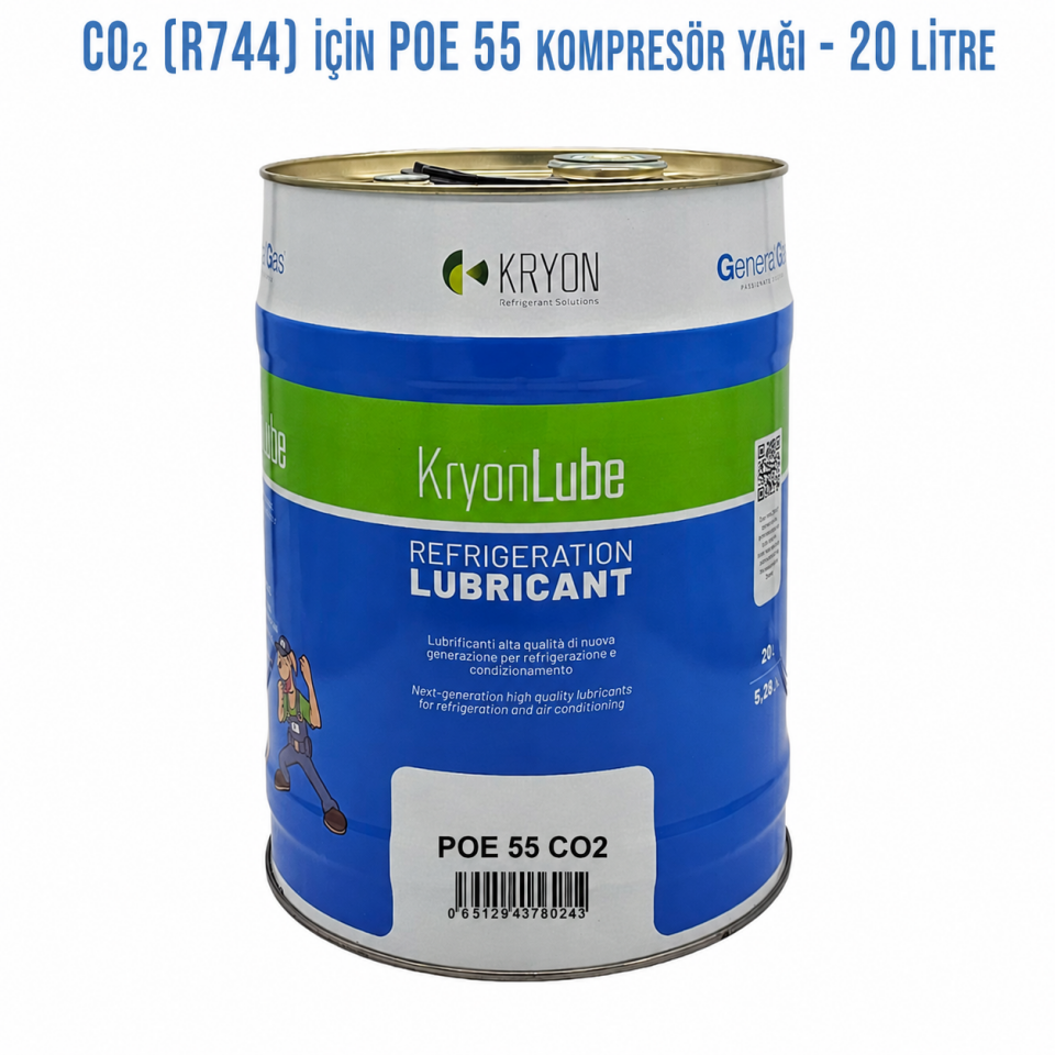 KryonLube POE 55 CO₂ (R744) Kompresör Yağı