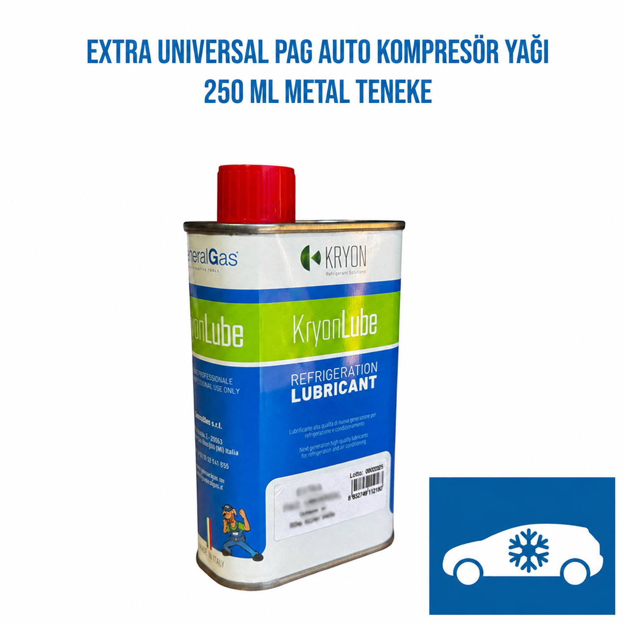 KryonLube EXTRA Universal PAG Oto Kompresör Yağı
