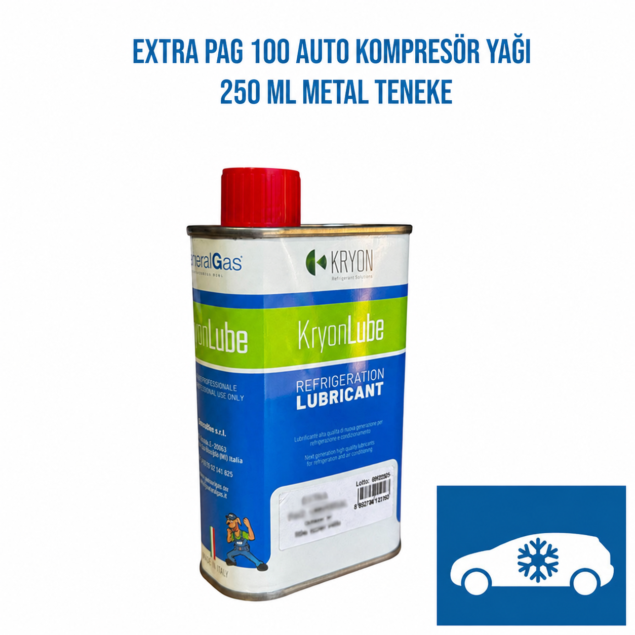 KryonLube EXTRA PAG 100 Oto Kompresör Yağı