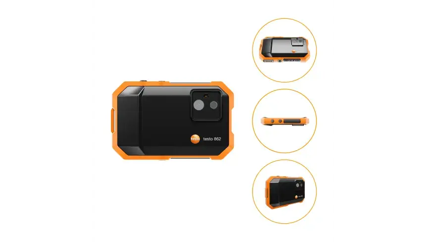 Testo 862-1 Cep Boyutunda Termal Kamera – 256 × 192 Piksel
