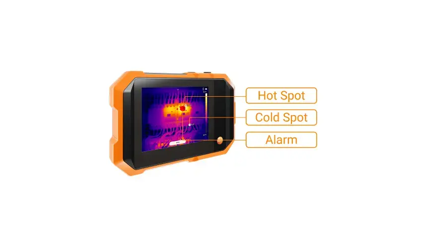 Testo 862-1 Cep Boyutunda Termal Kamera – 256 × 192 Piksel