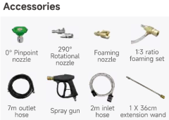 Wipcool - C28B - Kablosuz Orta Yüksek Basıçta Temizleme Makinası(Batarya hariç)