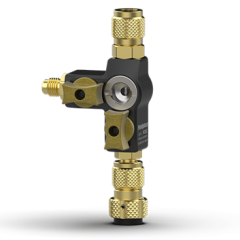 Fieldpiece - VC2GE - İğne çıkarma aparatı. Çift vanalı, gözetleme camlı