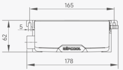 Wipcool - P40 - Çok Amaçlı Mini Tanklı Drenaj Pompası