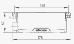Wipcool - P110 - Kire Dayanıklı Mini Tanklı Drenaj Pompası