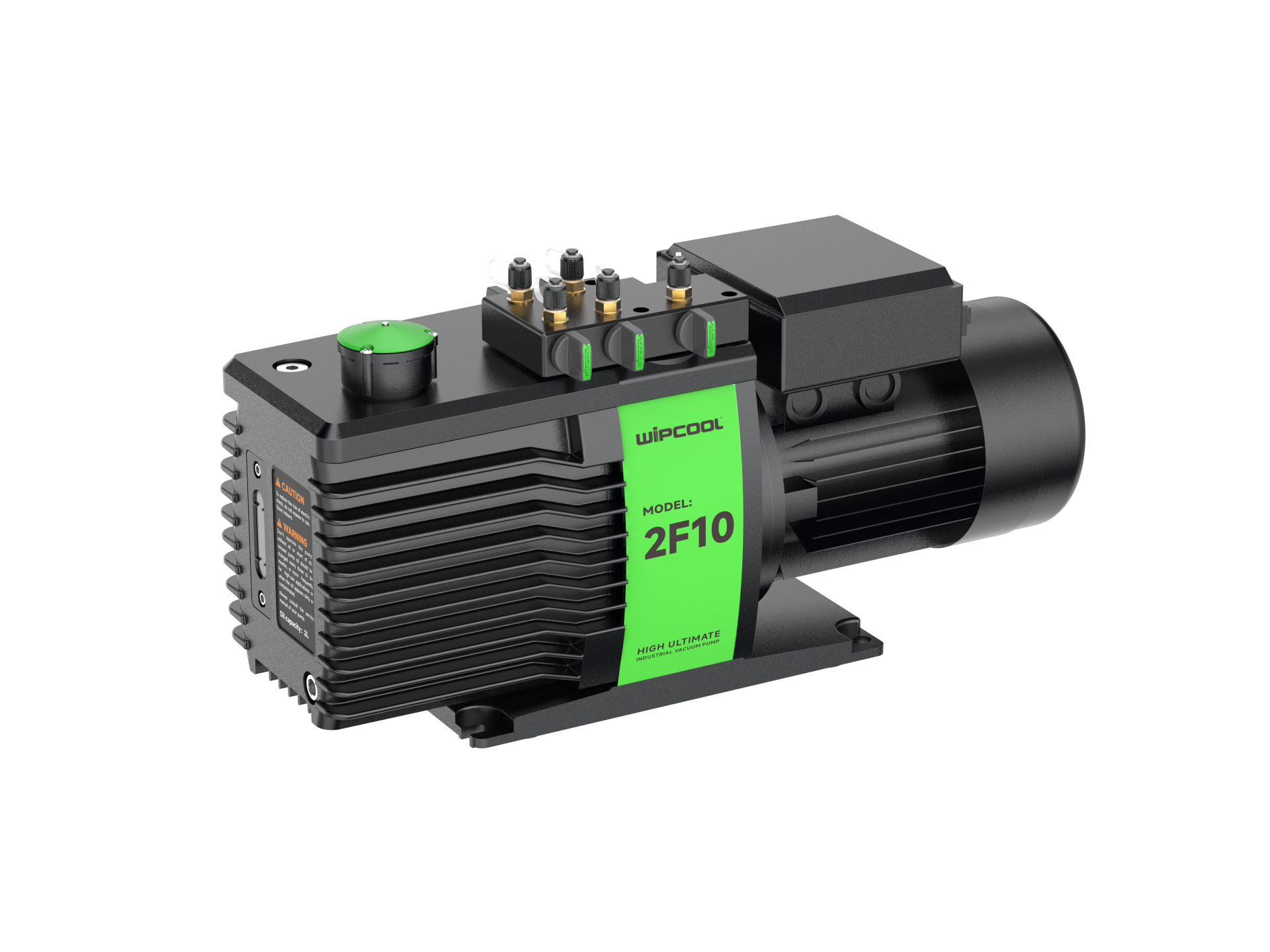 Wipcool - 2F10 - Endüstriyel Vakum Pompası. 20 CFM, arabası ile