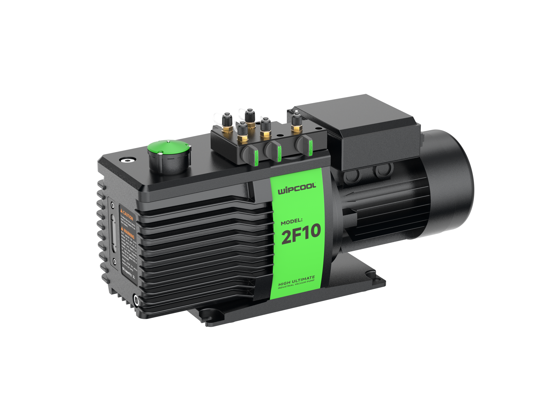 Wipcool - 2F10 - Endüstriyel Vakum Pompası. 20 CFM, arabası ile