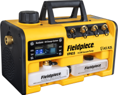 Fieldpiece - VP833EU - ATEX Korumalı Vakum Pompası- 8 CFM (13,5 m3/ h) Kolay Yağ Değiştirme Sistemli