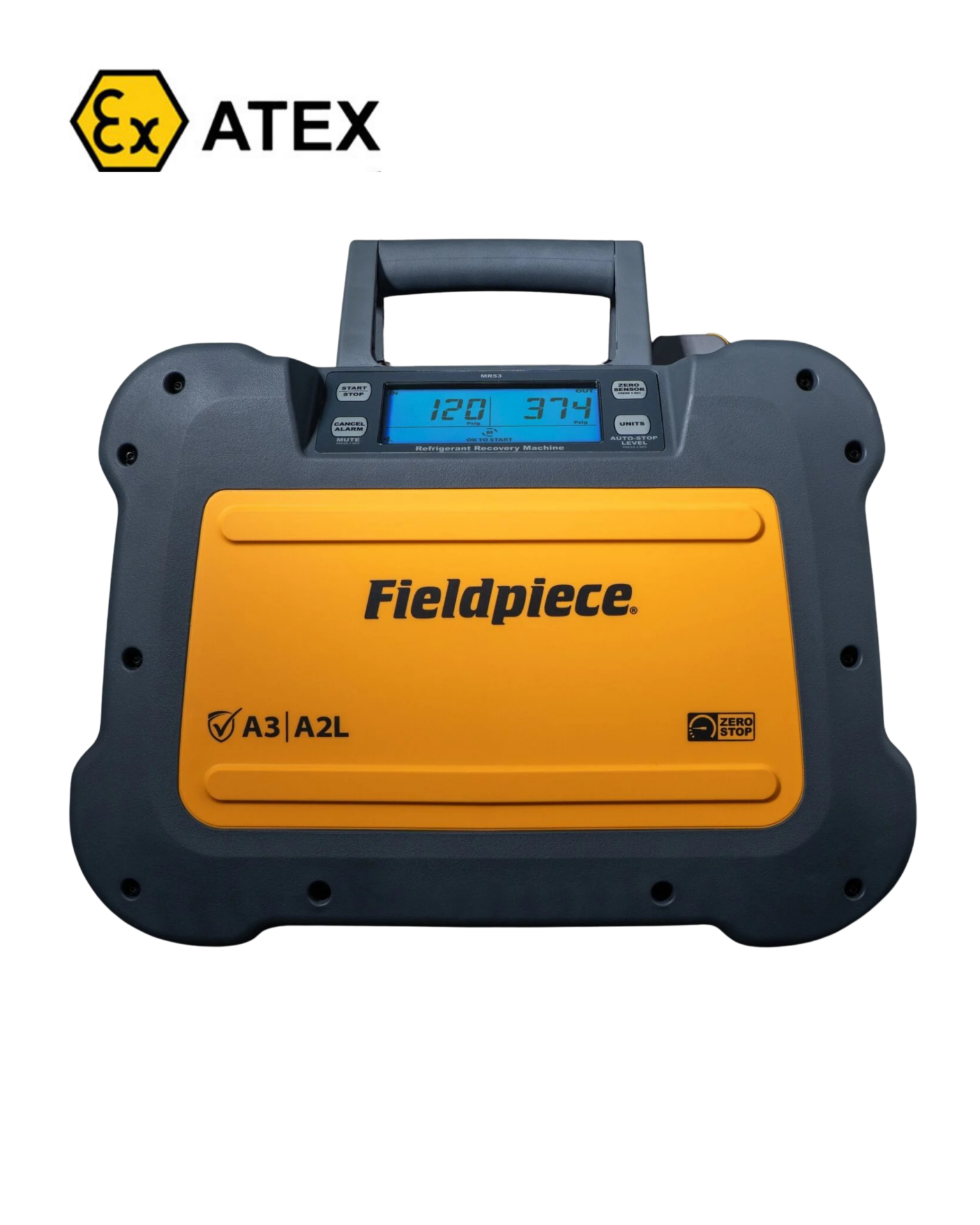 Fieldpiece MR53 Dijital ATEX Dereceli Gaz Geri Toplama Cihazı (A3 uyumlu)