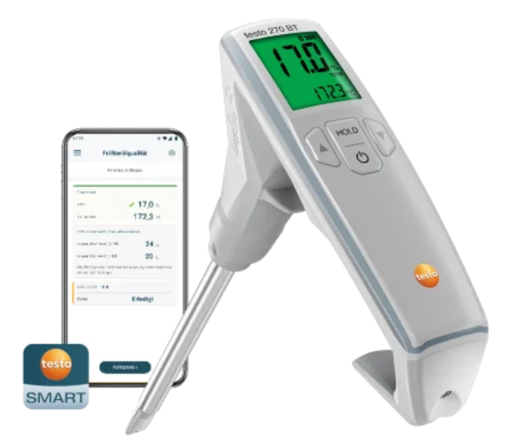 testo 270 BT - Kızartma yağı test cihazı
