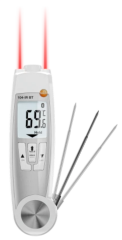 testo 104-IR BT – App Bağlantılı İnfrared ve Batırma Tip Termometre