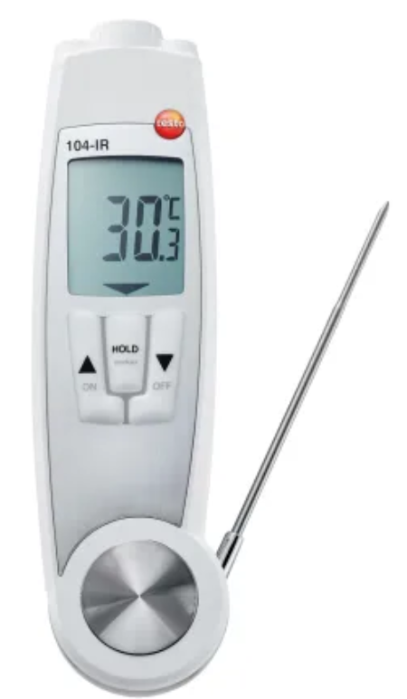 testo 104-IR – İnfrared ve Batırma Tipi Gıda Termometresi