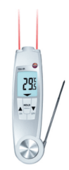 testo 104-IR – İnfrared ve Batırma Tipi Gıda Termometresi