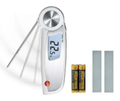 testo 104 – Su Geçirmez, Katlanabilir Gıda Sıcaklık Ölçer