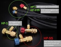 Black Diamond - 23430-SS-GO - Tüm Safe Seal R410 uyumlu hortumlar için conta seti