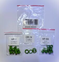 Black Diamond - 23330-SS-GO - Tüm Safe Seal R22 uyumlu hortumlar için conta seti