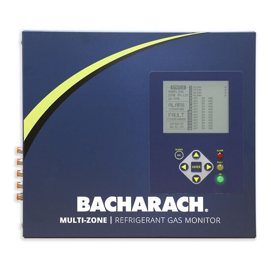 MSA Bacharach HGM-MZ 12 Hatlı Sabit Soğutucu Gaz Dedektörü