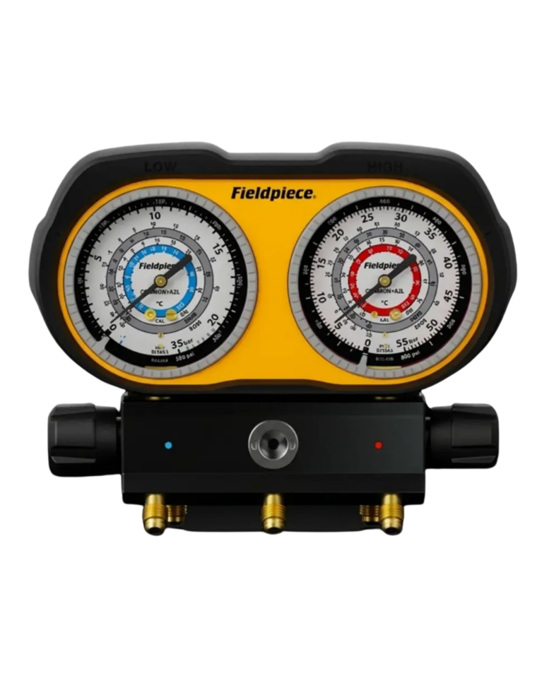 Fieldpiece - GS322C - Analog Manifold 3 Port, R22/R32/R454B/R410A