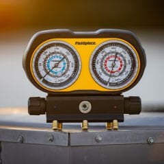 Fieldpiece - GS322F - Analog Manifold Seti,  3 Port, R22/R32/R454B/R410A