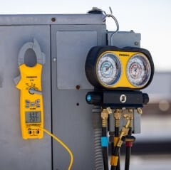 Fieldpiece - GS322F - Analog Manifold Seti,  3 Port, R22/R32/R454B/R410A