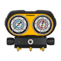 Fieldpiece - GS322F - Analog Manifold Seti,  3 Port, R22/R32/R454B/R410A