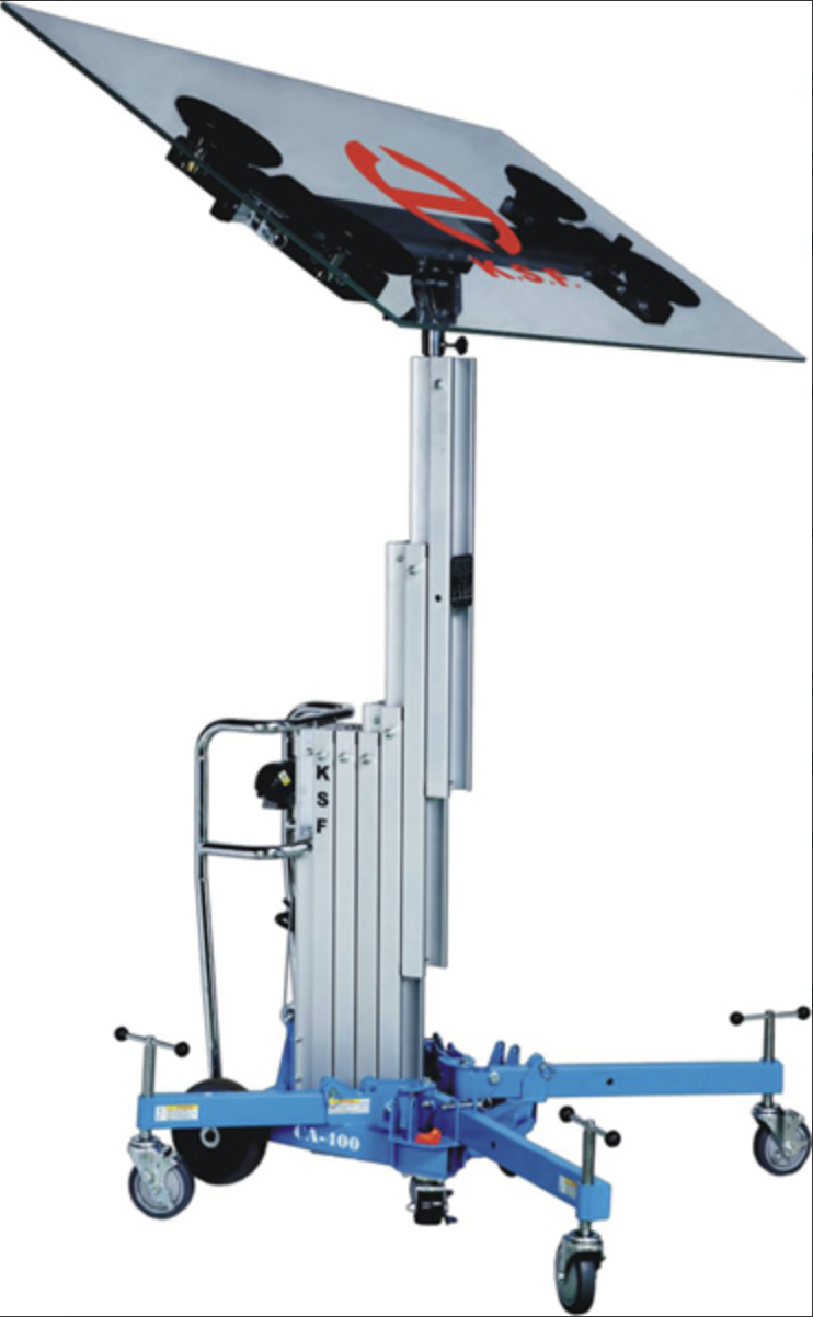 KSF CA400 Elektrikli Cam ve Ağır Yük Kaldırma Lifti