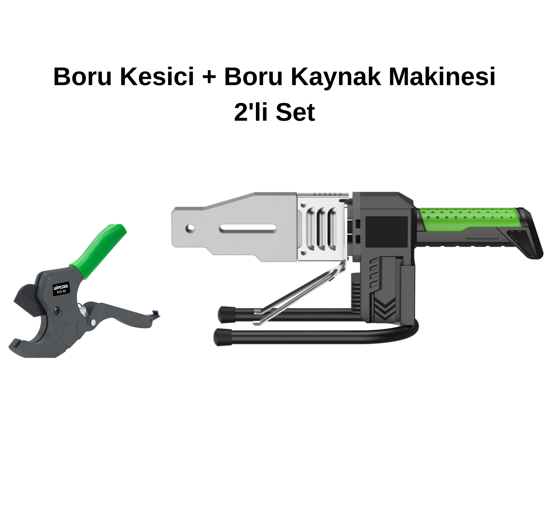 Wipcool Boru Kesici(PPC42) + Boru Kaynak Makinesi(PWM40) Set