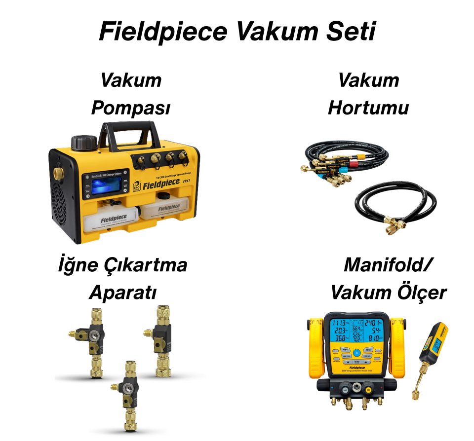 Fieldpiece Vakum Seti